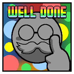 Icon for Well Done!