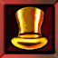 Gold Top Hat