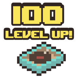 Icon for 100 Level Up!
