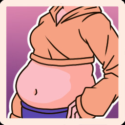 Bulging Gut achievement icon for Abdomen Expansion