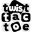 Twist-tac-toe icon