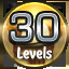 Icon for Complete 30 Levels