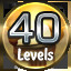 Icon for Complete 40 Levels