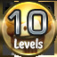 Icon for Complete 10 Levels