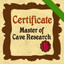 Icon for Master of Cave Research