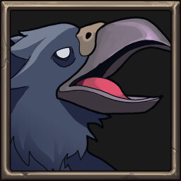 Dark Raven God achievement icon for Idle Land of Exile