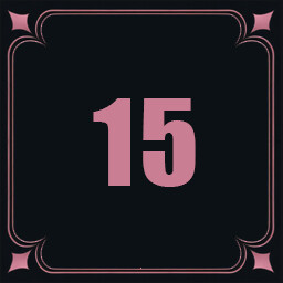 Icon for Complete 15 Hard Level