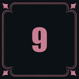 Icon for Complete 9 Hard Level