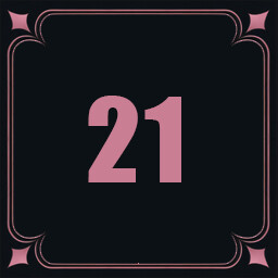 Icon for Complete 21 Hard Level