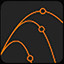 Icon for Calculated Trajectory