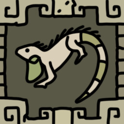An iguana