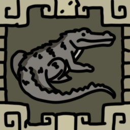 A crocodile