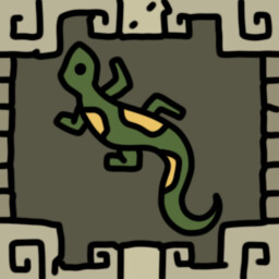 A lizard