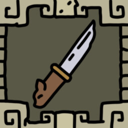 A knife