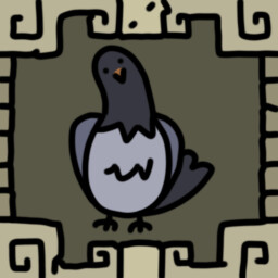 A pigeon