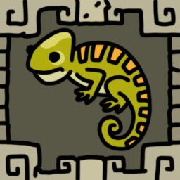 A chameleon