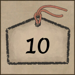 10 Settler Quests achievement icon for Worlds Upon The Wind