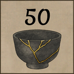 50 Relics achievement icon for Worlds Upon The Wind