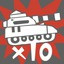 Icon for Destroy 10 Tanks