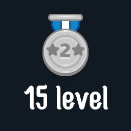 15 levels with 2 stars