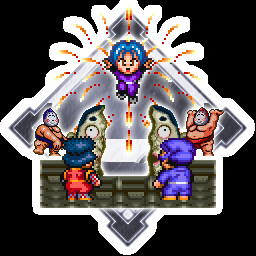 しゃらくせぇ、おたふく達はすっこんでろぃ！ achievement icon for がんばれゴエモン大集合！