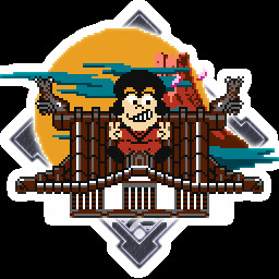 隠し操作でコンティニューでぃ！ achievement icon for がんばれゴエモン大集合！