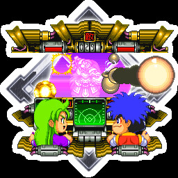 上でい！上でい！下でい！下でい！左でい！右でい！左でい！右でい！ボムボタンでい！ achievement icon for がんばれゴエモン大集合！