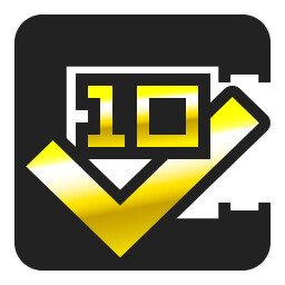 Icon for Level 10 completed!