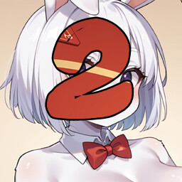 2 level completed achievement icon for Hentai Furry Bunny