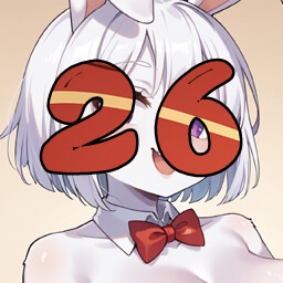 26 level completed achievement icon for Hentai Furry Bunny
