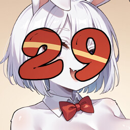 29 level completed achievement icon for Hentai Furry Bunny