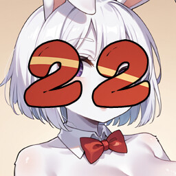 22 level completed achievement icon for Hentai Furry Bunny