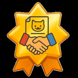 Crabhub Partner achievement icon for Boba Cafe Simulator