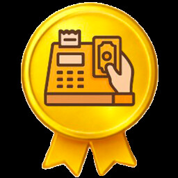 Finance Director achievement icon for Boba Cafe Simulator