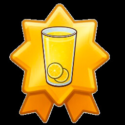 A Zesty Summer achievement icon for Boba Cafe Simulator