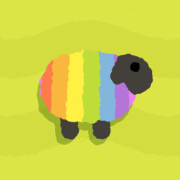 At the End of the Rainbow achievement icon for Woolly