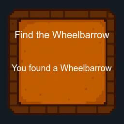 Icon for Find the Wheelbarrow
