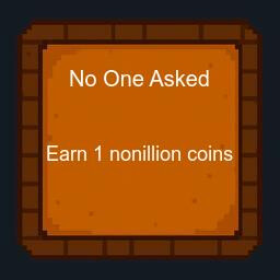 Icon for No One Asked