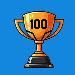 Century achievement icon for TicTacBlow