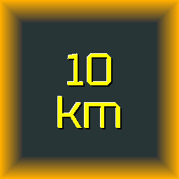 Icon for 10 km
