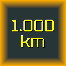 Icon for 1.000 km