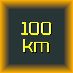 Icon for 100 km