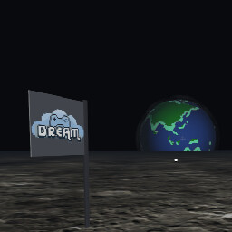 To the moon achievement icon for A Simple job