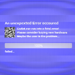 Crash the Laptop achievement icon for A Simple job