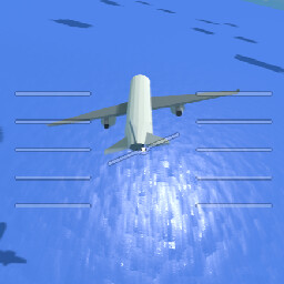 Fly the plane achievement icon for A Simple job