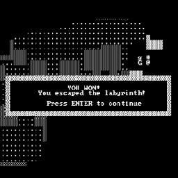 YOU DID IT - escape the Grue achievement icon for A Simple job