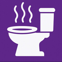 Icon for I think I'll use the communal toilet from now on.