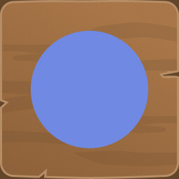 Cornflower blue coins achievement icon for Moose Diver