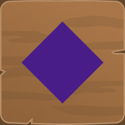 Blue-violet gems achievement icon for Moose Diver