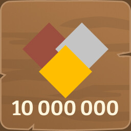 Gem hoarder achievement icon for Moose Diver